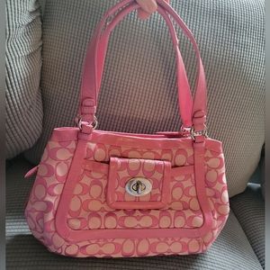 Coach cricket shoulder bag